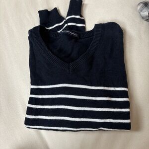 Brandy Melville Blue striped sweater